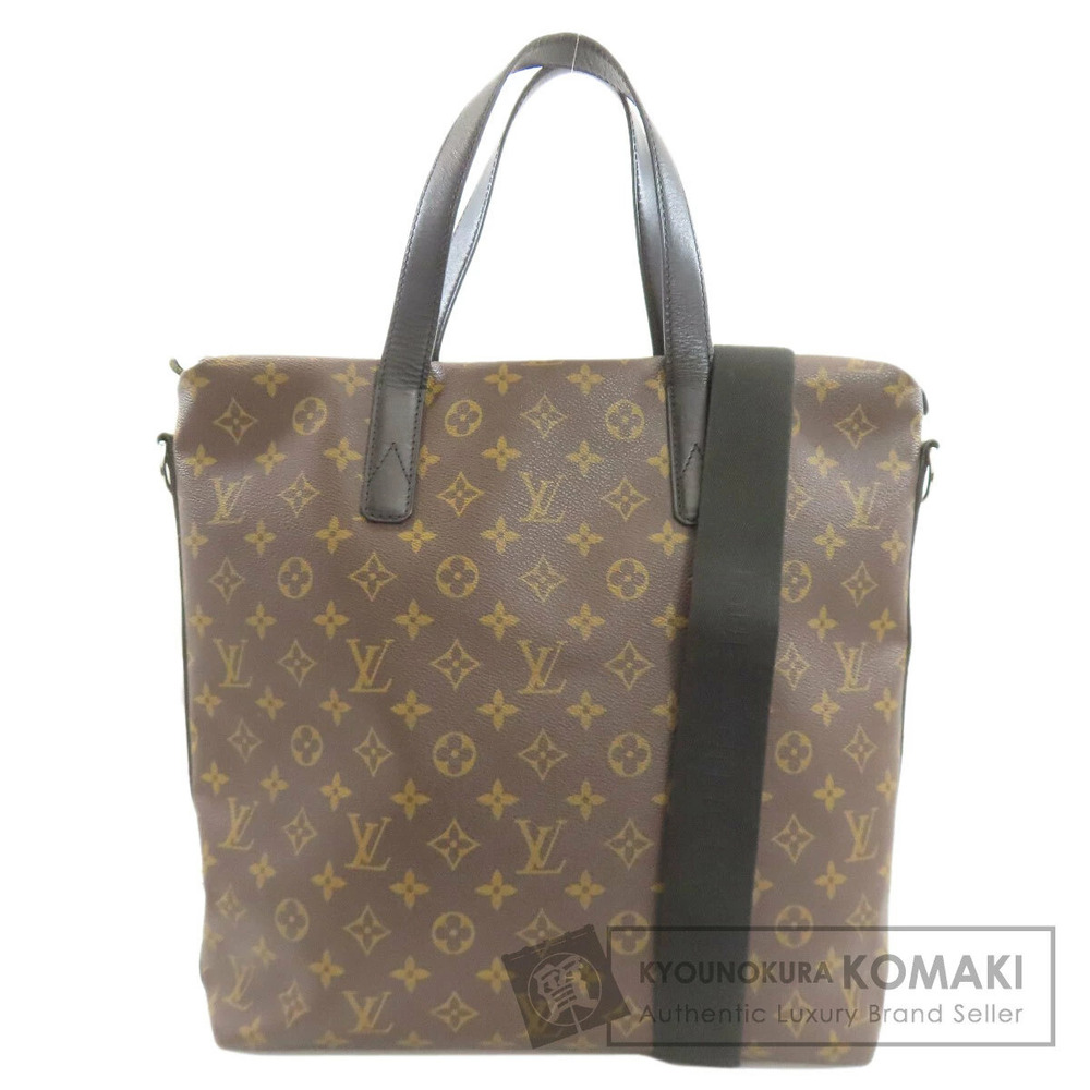 Louis Vuitton Macassar Brown Kitan Tote Bag Monogram Canvas